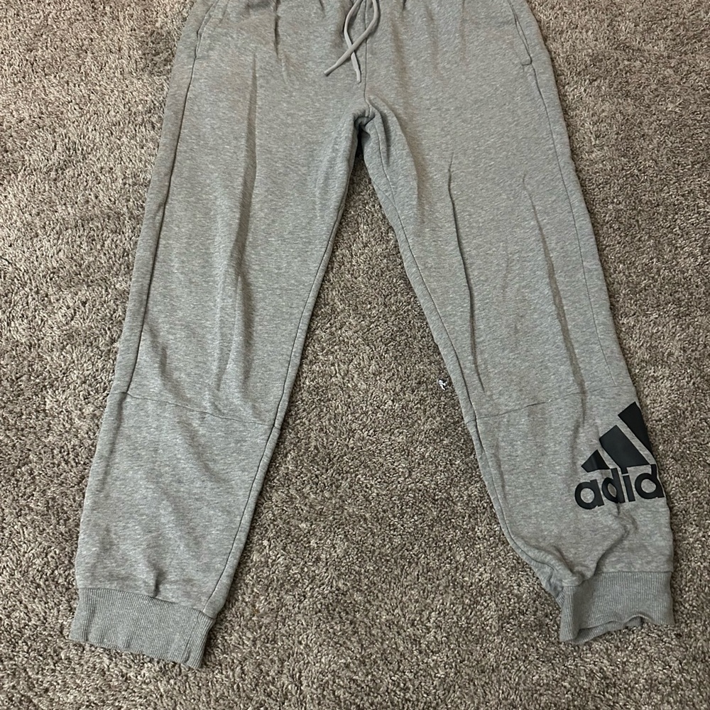 Adidas Gray Jogger Pants